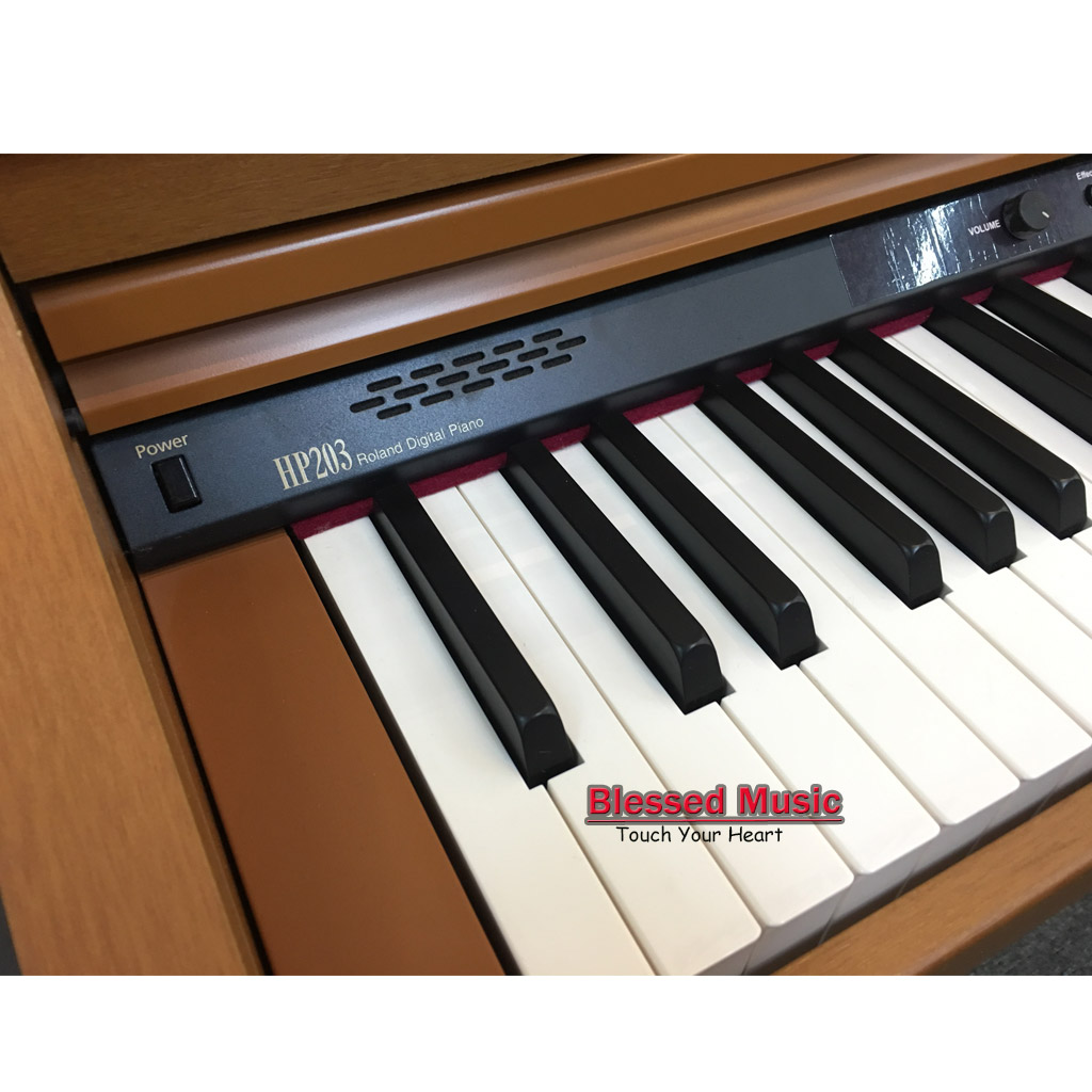 ピアノ 電子ピアノ Roland HP203/2007年製 - 鍵盤楽器