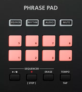Các mặt Pad trên Roland XPS 60